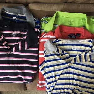 5 Striped Mens XXL polos